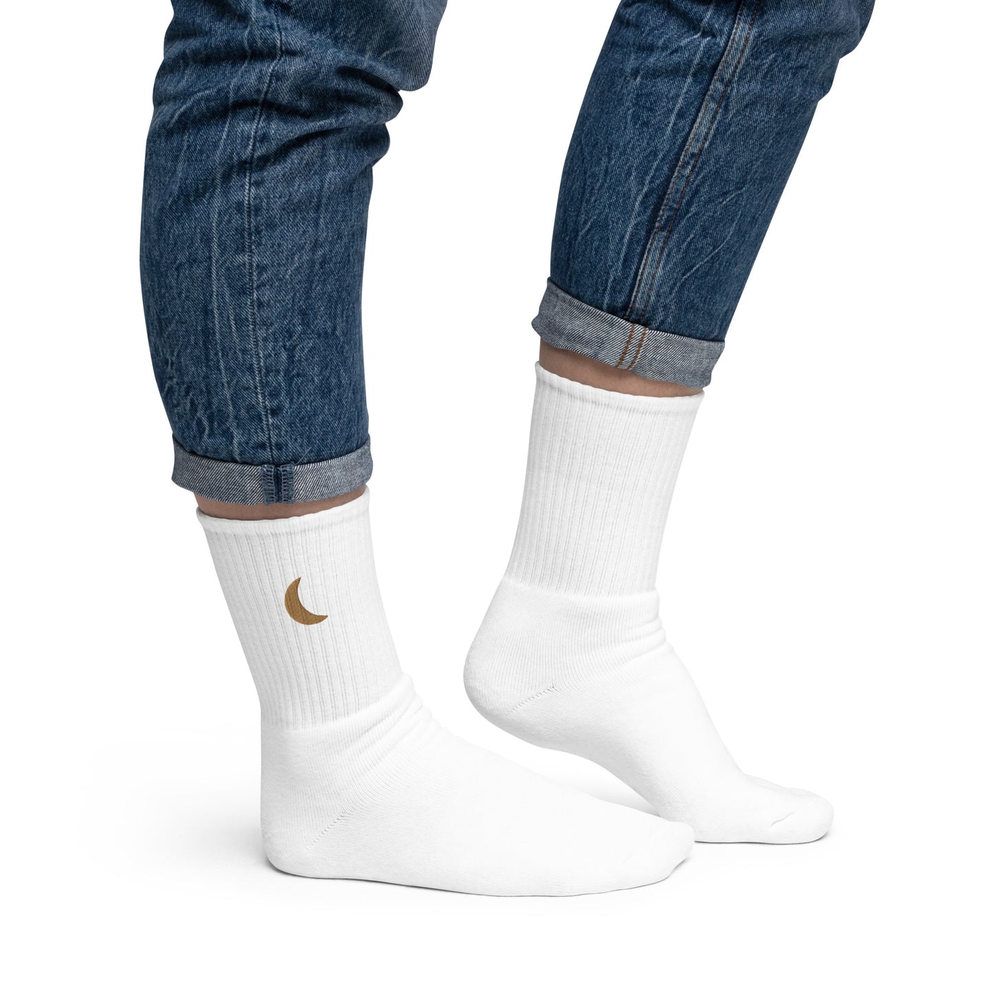 NGBP Moon Embroidered socks