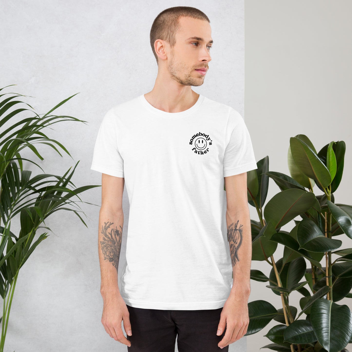 Somebody's Father Smiley Tee