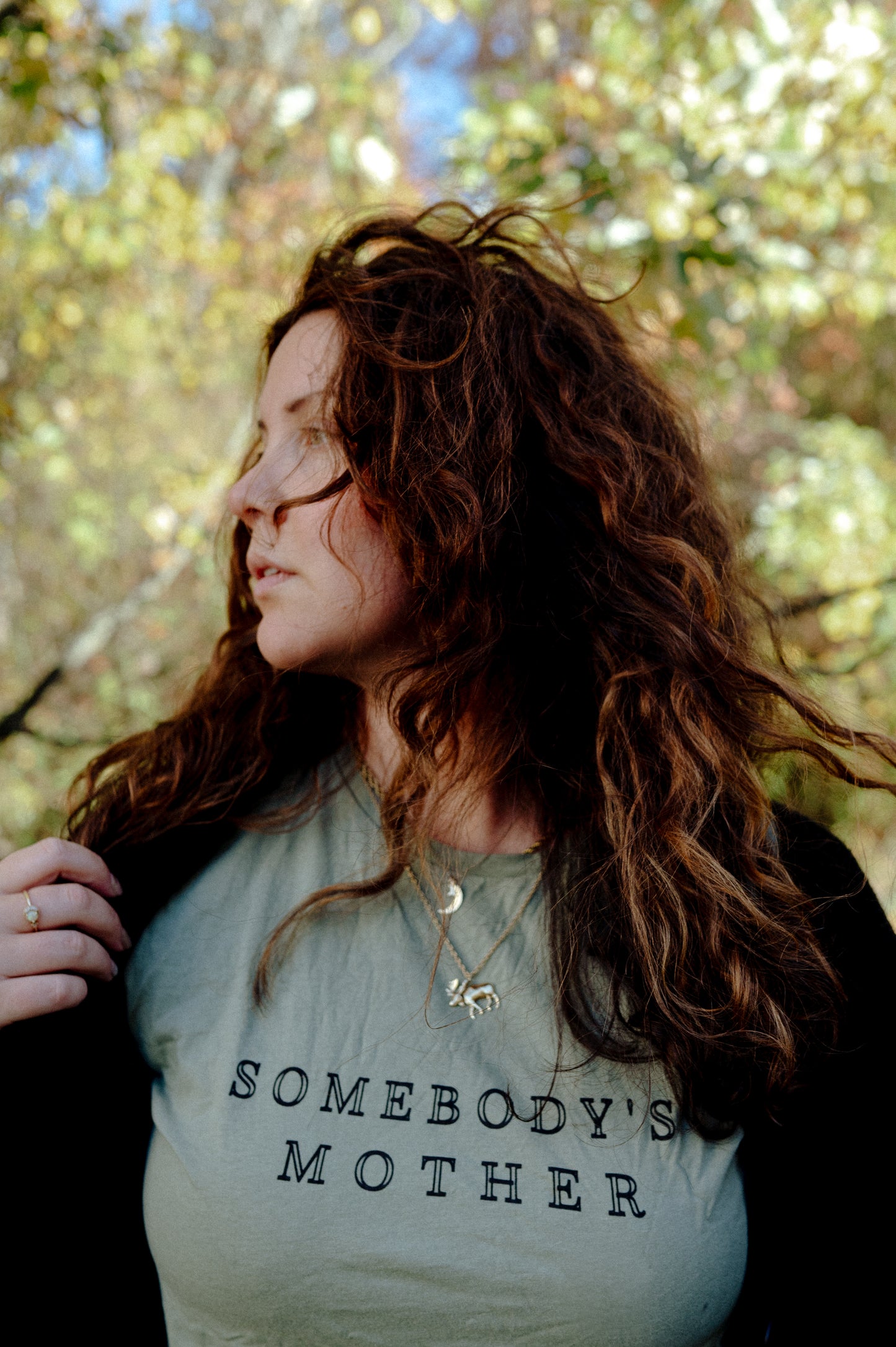 Somebody's Mother High-Waisted Tee