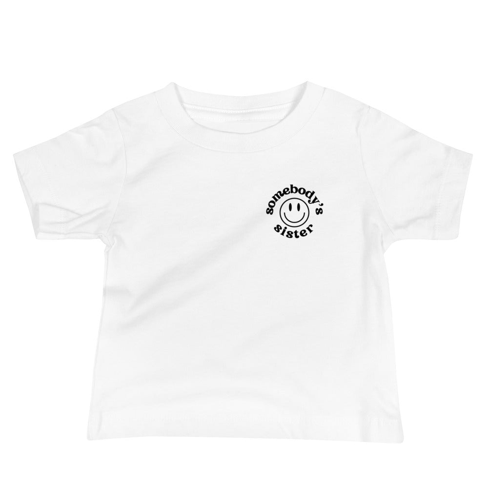 Somebody's Sister Smiley Baby Tee