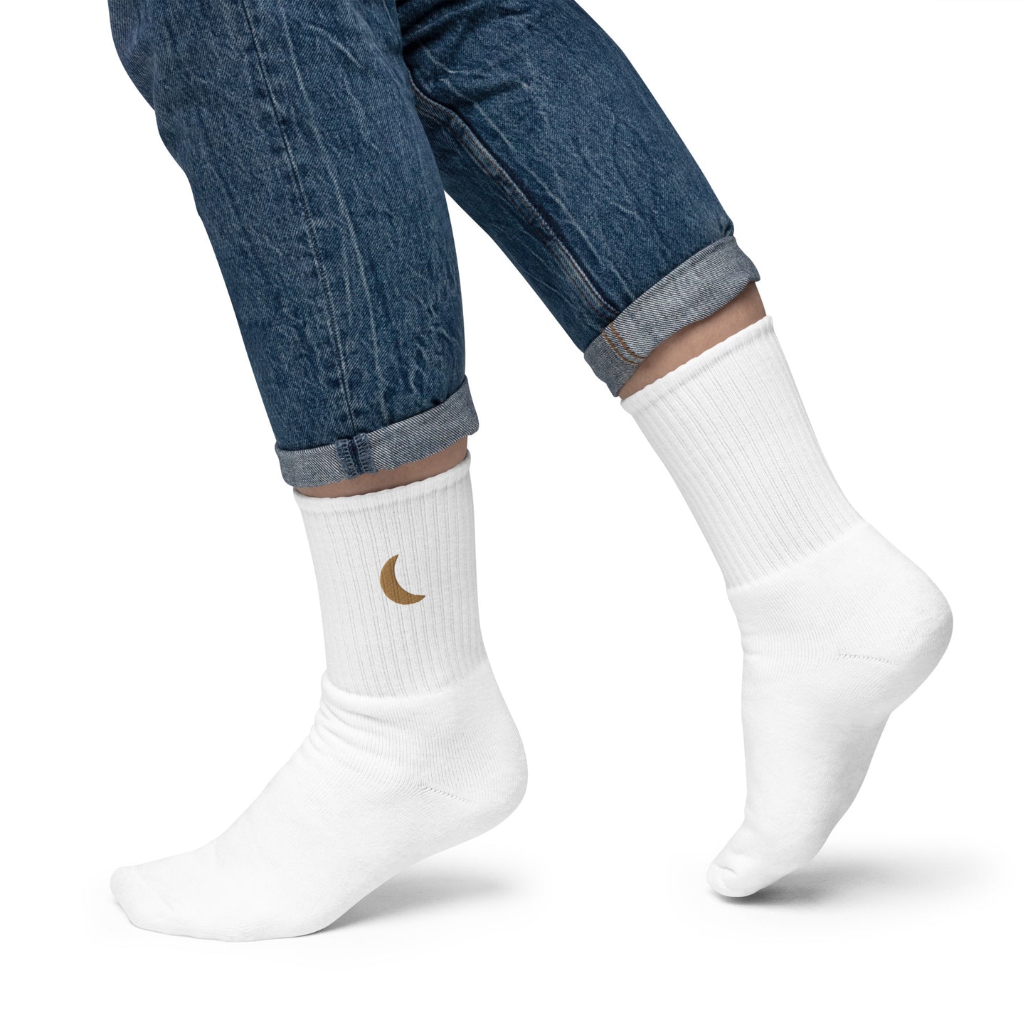 NGBP Moon Embroidered socks