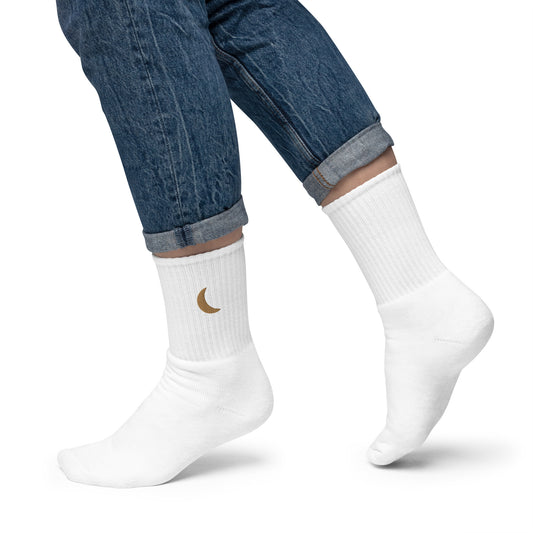 NGBP Moon Embroidered socks