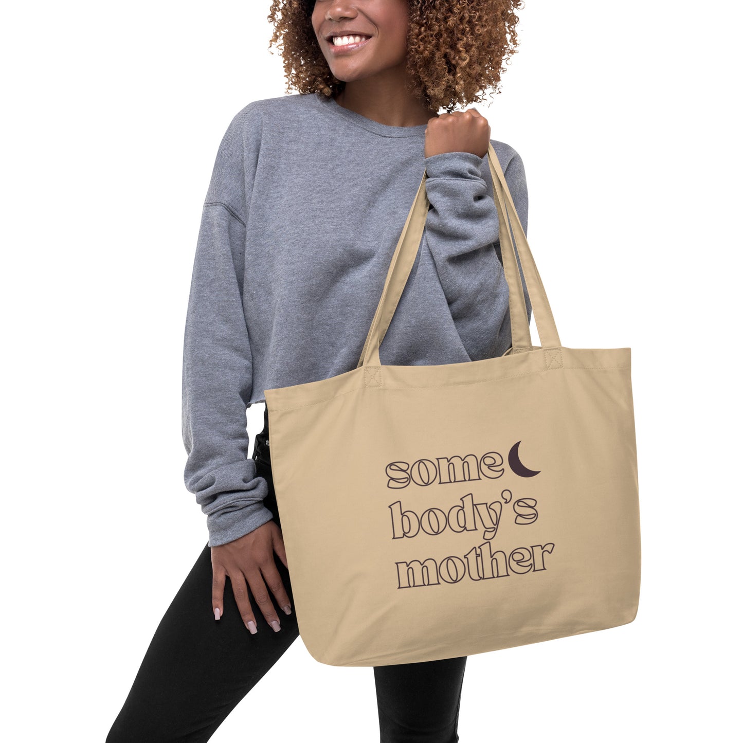 Somebody's Mother organic tote bag