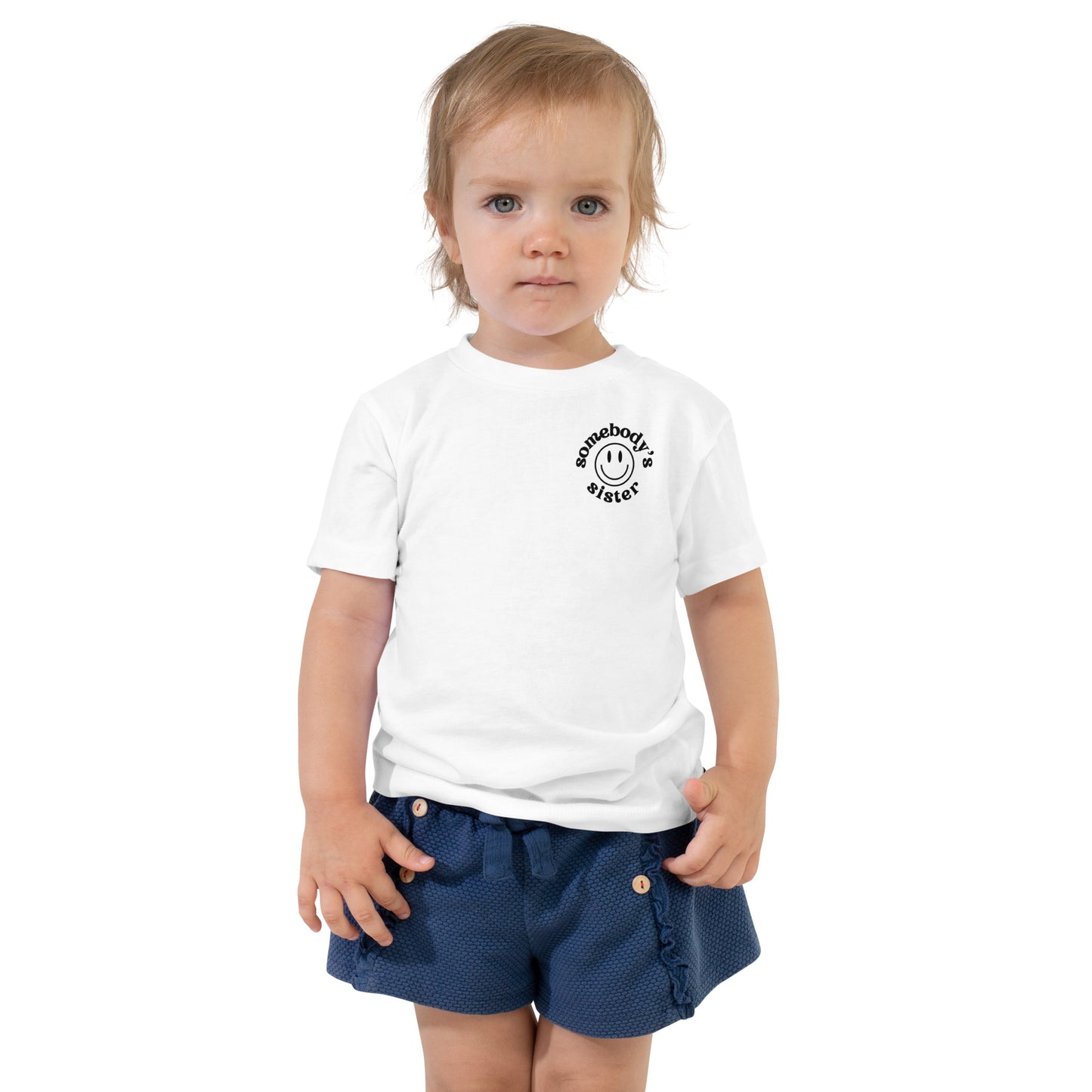 Somebody's Sister Smiley Toddler Tee