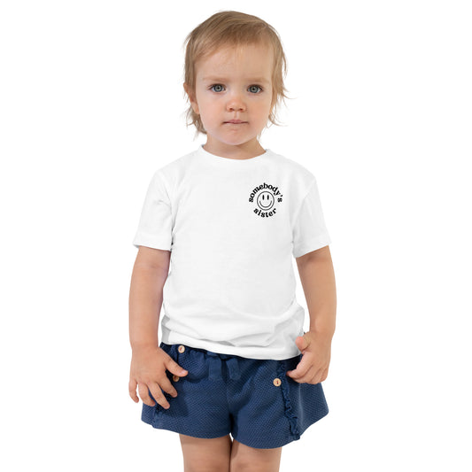 Somebody's Sister Smiley Toddler Tee
