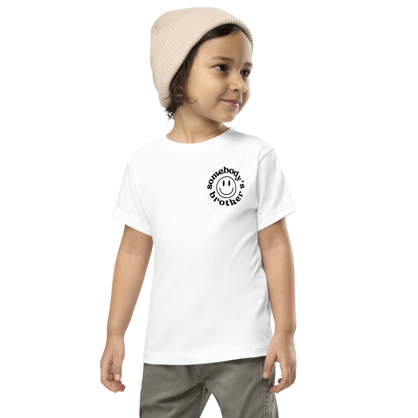 Somebody's Brother Smiley Toddler Tee