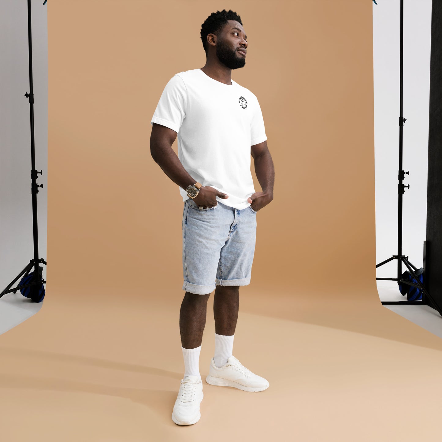 Somebody's Father Smiley Tee