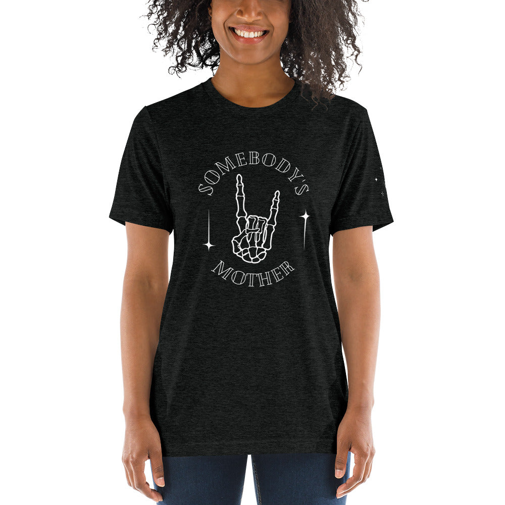 Somebody's Mother Rock On Tri-Blend Tee